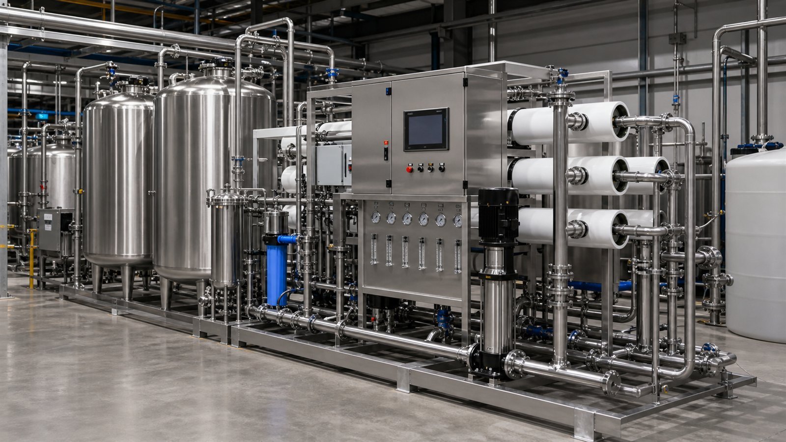 Water Treatment, Utilities and Factory Layout
